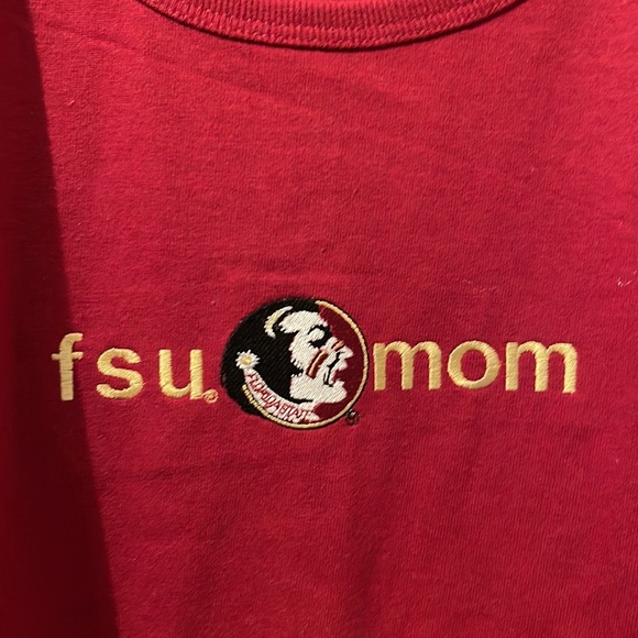 Florida State University FSU Seminoles MOM T-shirt M new Embroidered - Picture 5 of 6